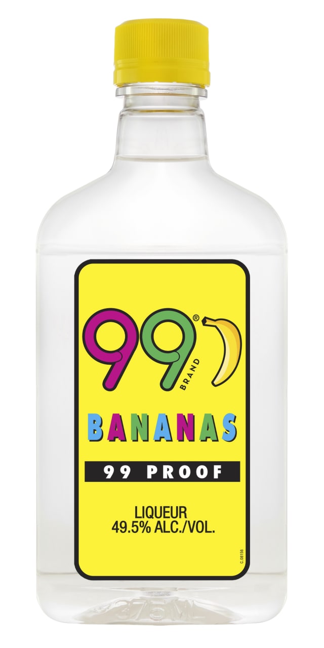 99 Schnapps Bananas Plastic 375ML