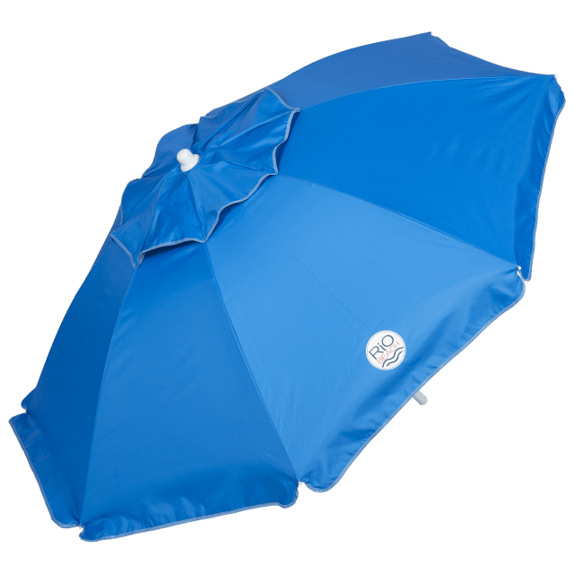 6.5Ft Tilt Beach Umbrella With Integrated Sand Anchor w/bag and scoop (ASTM Compliant)
