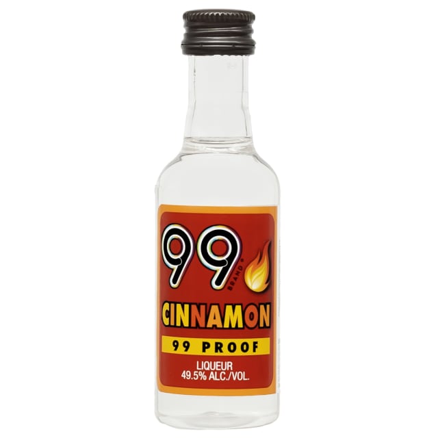 99 Schnapps Cinnamon Plastic 10/12PK 50ML