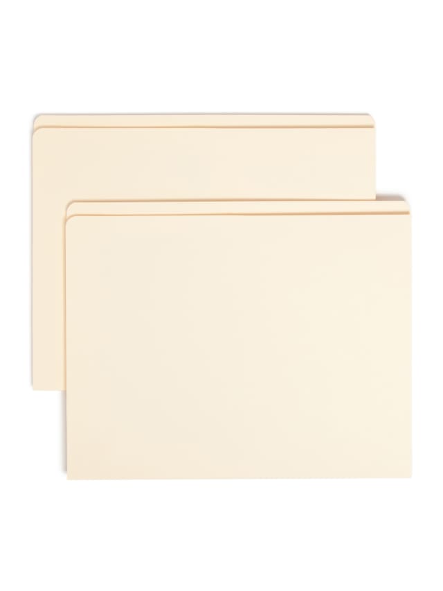 Reinforced Tab Pocket File Folders