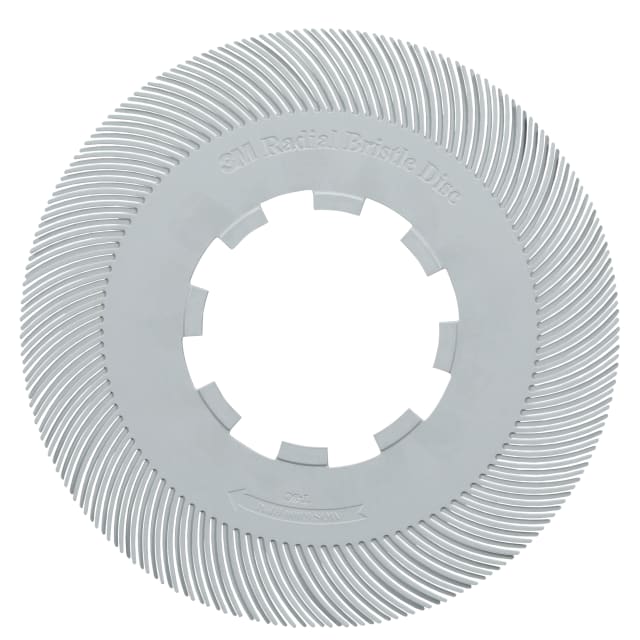 Scotch-Brite™ Precision Cepillo radial Bristle, PN-RB, 120+, 193,675 mm (7-5/8 in), tipo C, sin adaptador