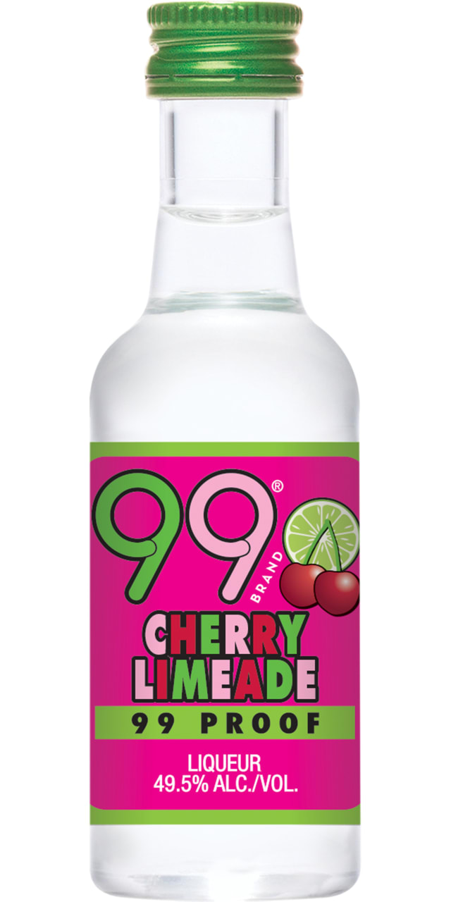 99 Schnapps Cherry Limeade Plastic 10/12P 50ML