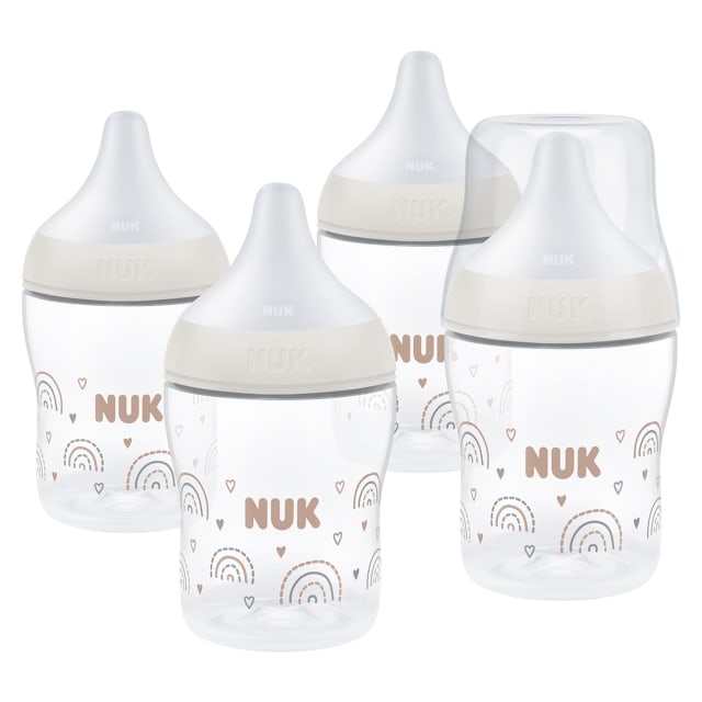 NUK PM BTL 150ML/5Z 4PK PP S CA RAINBOW