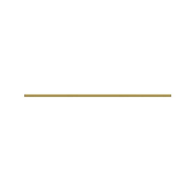 4927 Contemporary 6" CTC Back Plate, In Heirloom Brass