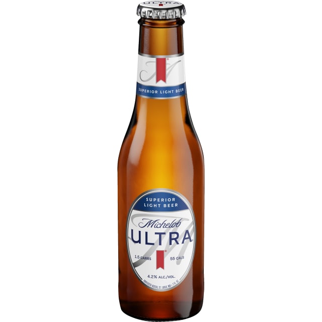 Michelob ULTRA Superior Light American Lager Beer, 7 fl oz Bottle