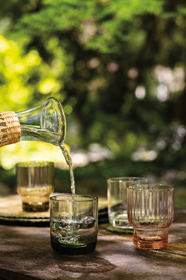 Acrylic Double Old Fashioned Glass - Clear