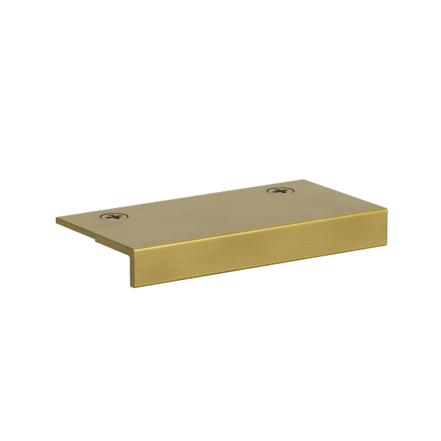 4647 Edge Pull 2", In Heirloom Brass
