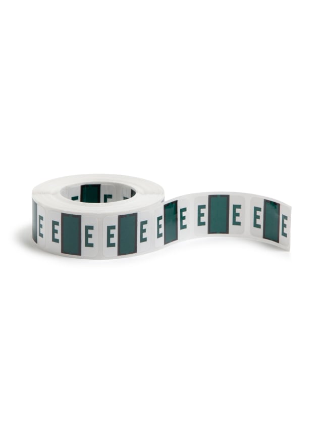 BCCR Bar Style Color-Coded Alphabetic Labels, A-Z Rolls