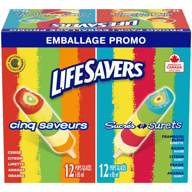 LIFESAVERS VARIETY PACK 4(2x12x65ml) CA