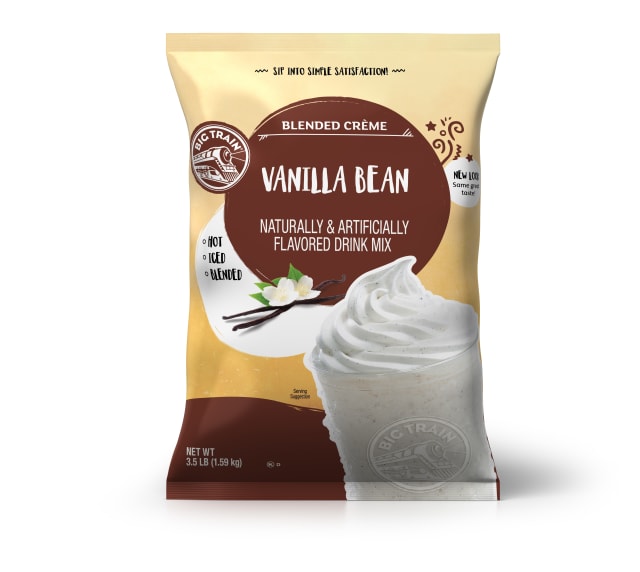 Big Train Vanilla Bean Blended Crème Drink Mix, 5 x 3.5 lb