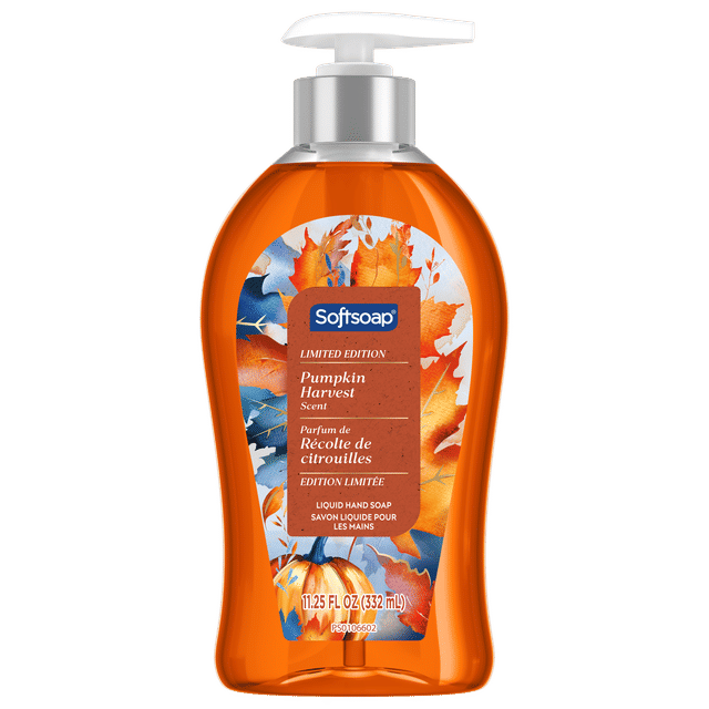 Softsoap Limited Edition Liquid Hand Soap, Pumpkin Harvest Scent, 332 mL
