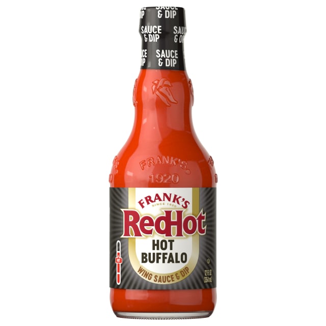 Frank's RedHot® Hot Buffalo Wings Hot Sauce, 12.0 fl oz