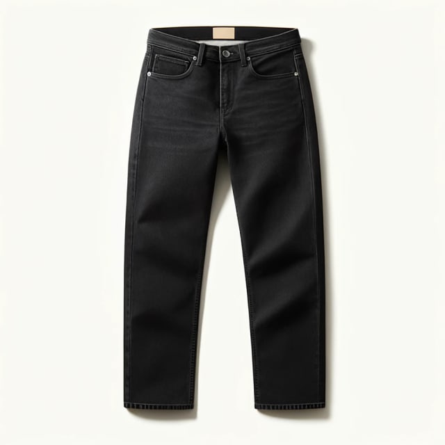 Jean droit pour femmes en couleurs tendance