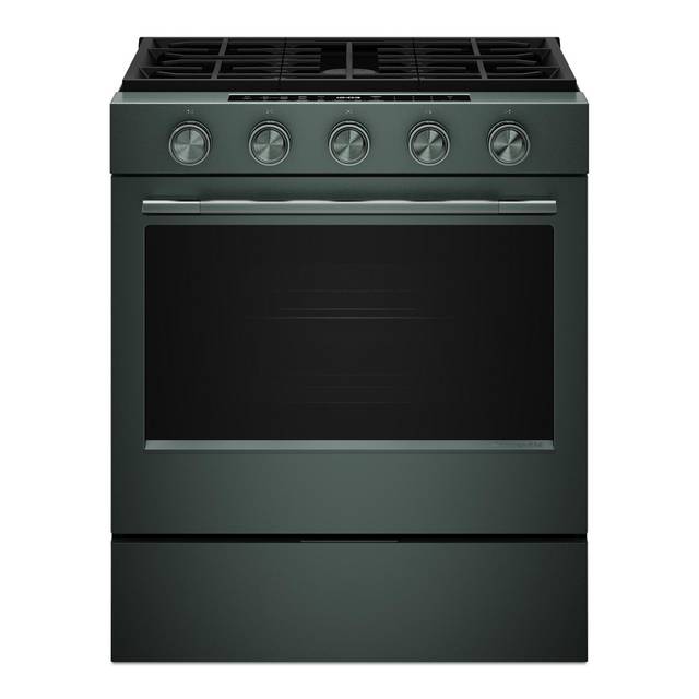 KitchenAid 5 Cu. Ft. Smart Slide-In Natural Gas Range - Juniper KSGS530SJP