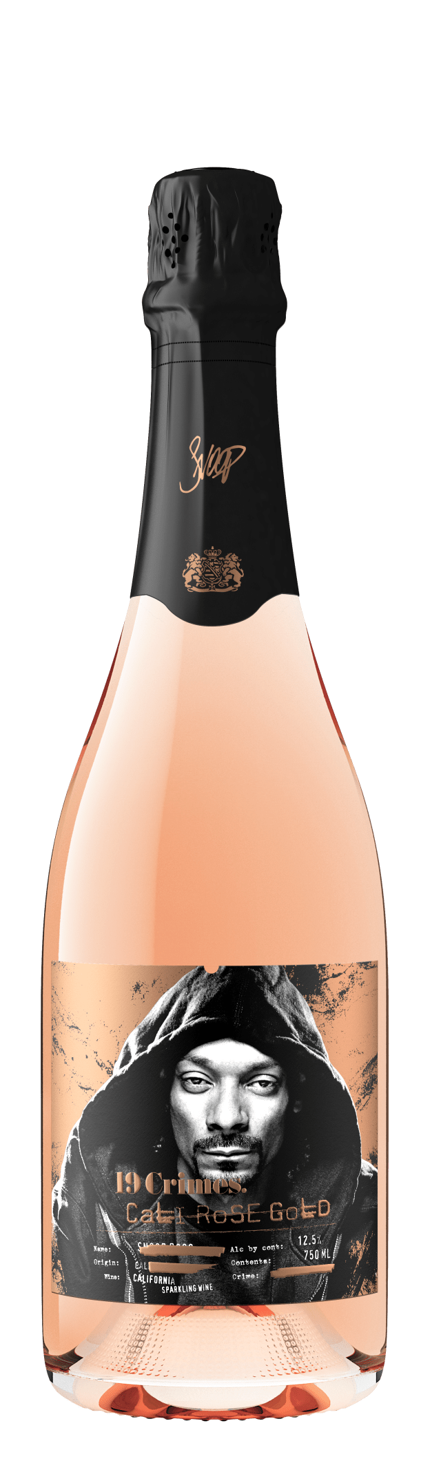 19 Crimes Sparkling Cali Rose Gold 750ML
