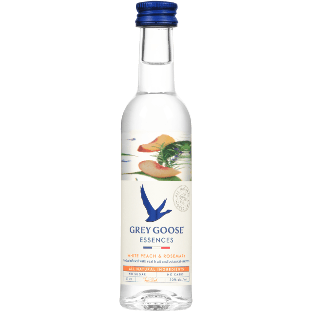 Grey Goose Essences White Peach And Rosemary Vodka With Natural Flavors 30% 50mL