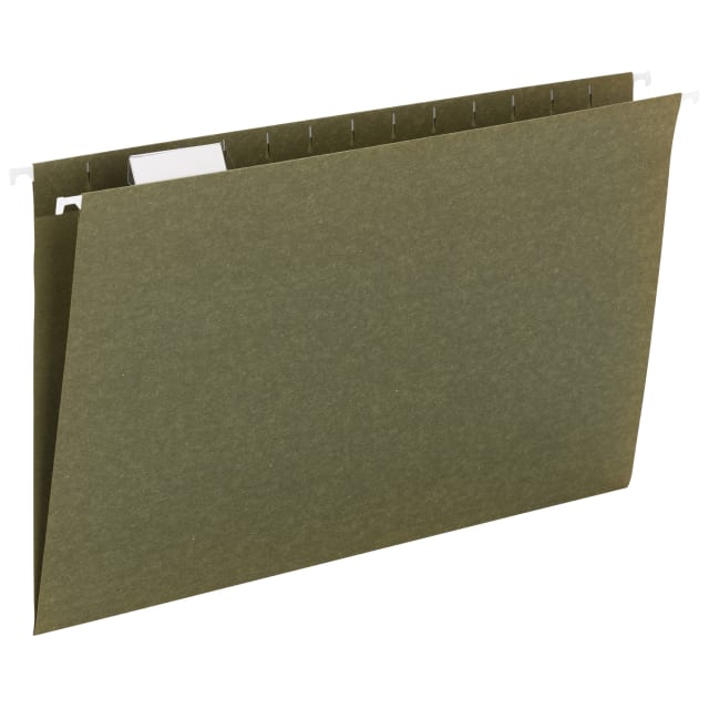 Standard Hanging File Folders, 1/5-Cut Adjustable Tab