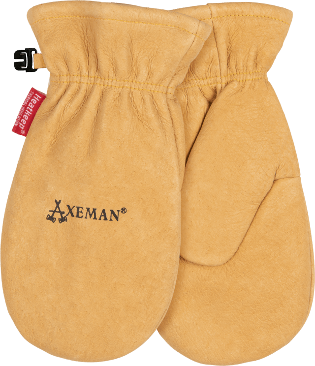Kids' Axeman® Lined Grain Leather Mitt