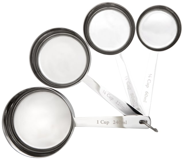 Stainless Steel Measuring Cups Set of 4