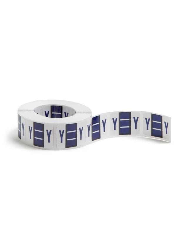 BCCR Bar Style Color-Coded Alphabetic Labels, A-Z Rolls