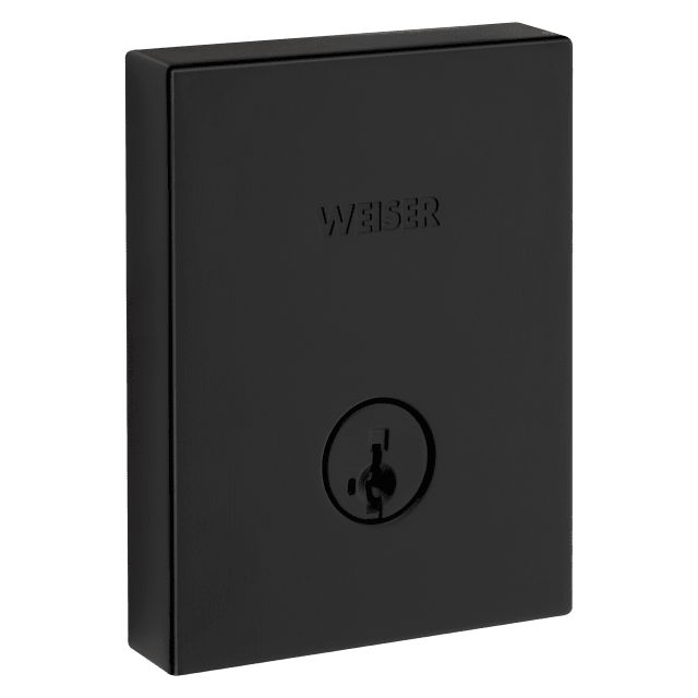 GD1471 Intown Single Cylinder Deadbolt featuring SmartKey Security™ in Matte Black
