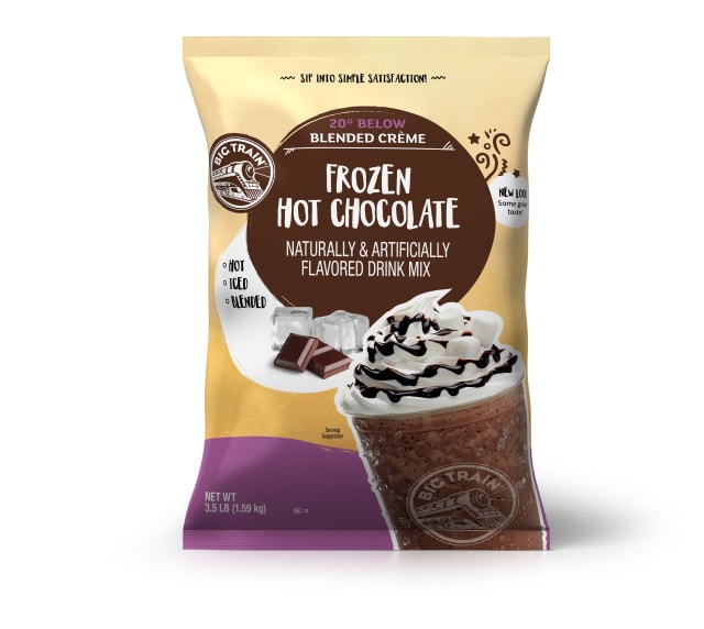 Big Train 20 Below Hot Chocolate Drink Mix, Frozen, 5 x 3.5 lb
