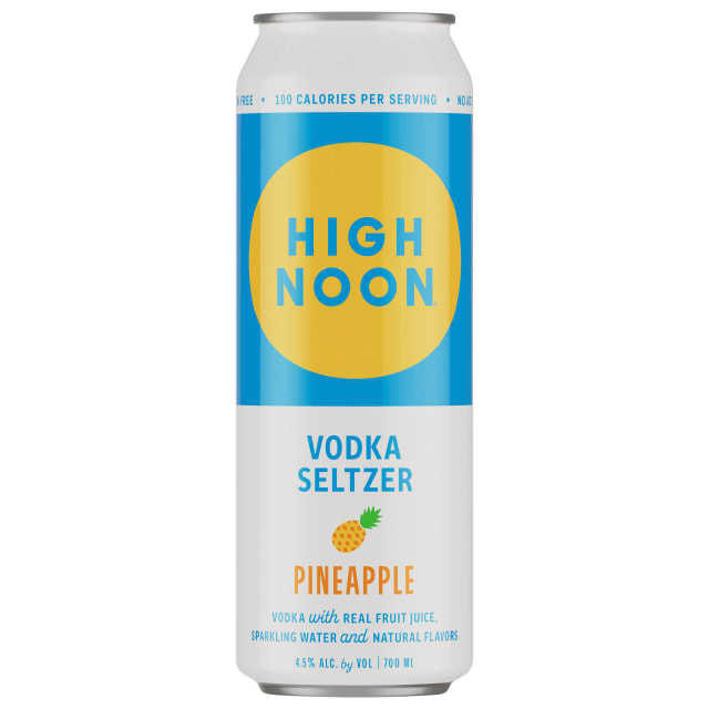 High Noon Pineapple Vodka Hard Seltzer 700ml Can