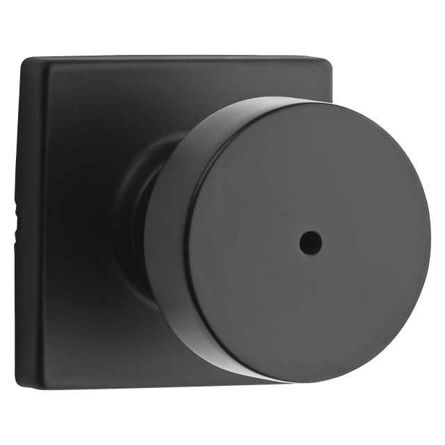 Cambie Privacy Knob in Matte Black