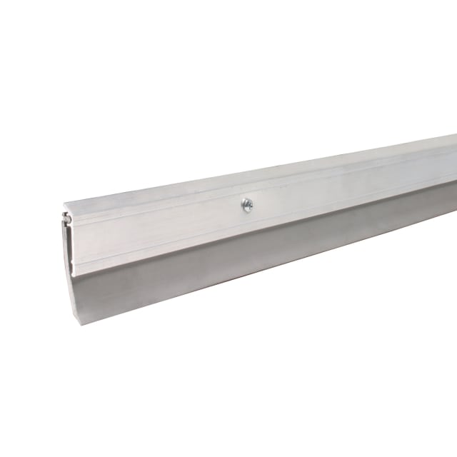 05413 - 48 in. Silver Aluminum and Vinyl Heavy-duty Screw-on Door Sweep