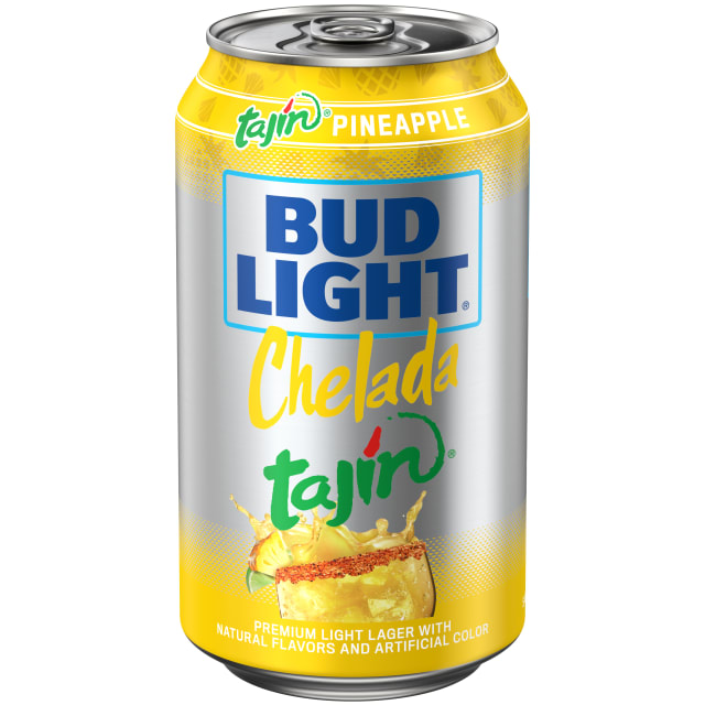 Bud Light Chelada Pineapple Lager 12 fl oz