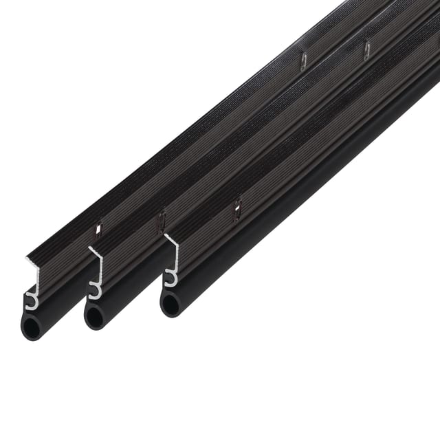 01156 - Bronze Aluminum and Vinyl Screw-on Top and Sides Door Seal Kit