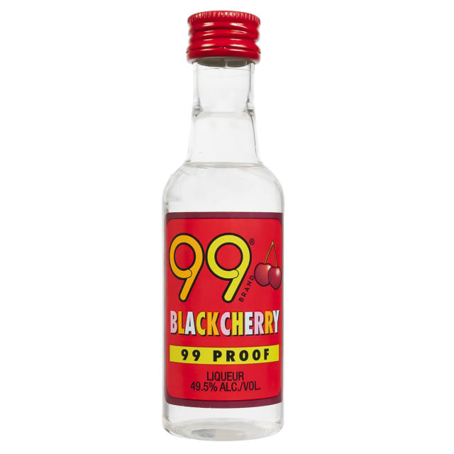99 Schnapps Black Cherry Plastic 10/12PK 50ML