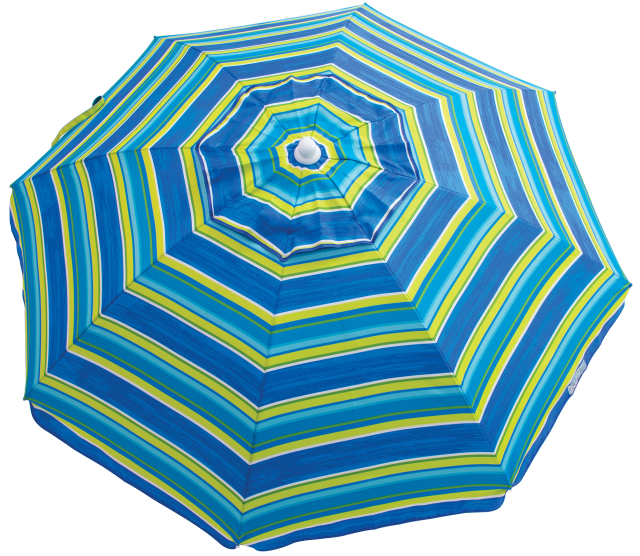 6' Umbrella With Integrated Sand Anchor