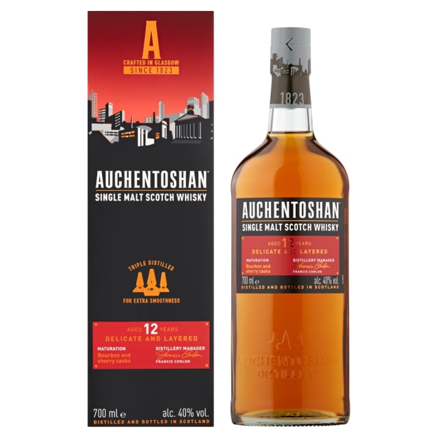 Auchentoshan 12 Year Old Single Malt  Scotch Whisky 70cl