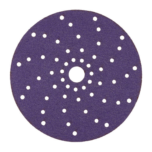 3M™ Cubitron™ II Hookit™ Schleifscheibe 737U, 150 mm, Multihole, 120+, 51370