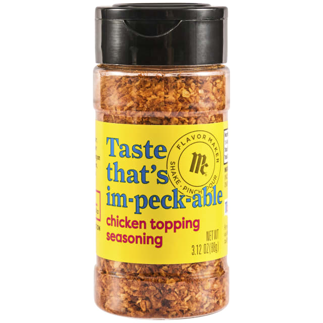 McCormick Flavor Maker Chicken Topping Seasoning, 3.12 oz