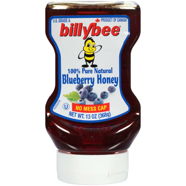 Billy Bee 100% Pure Natural Blueberry Honey, 13.0 oz