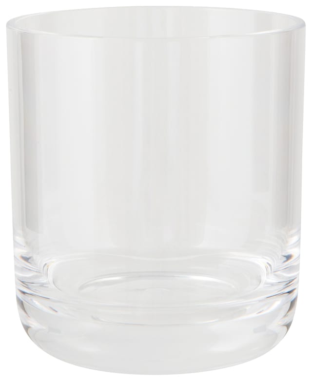 Acrylic Double Old Fashioned Glass - Clear