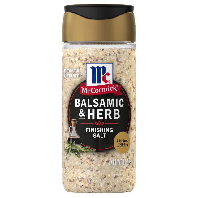 McCormick Balsamic & Herb Finishing Salt, 4.0 oz