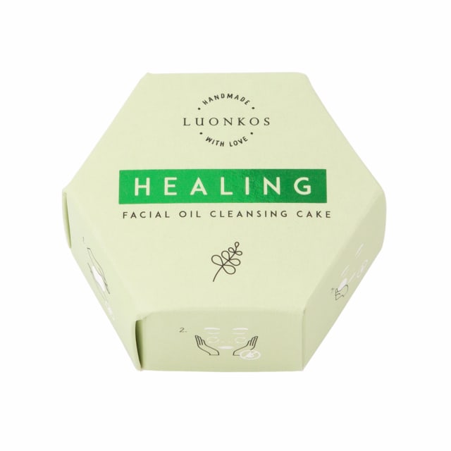 Luonkos Healing facial oil cleansing cake