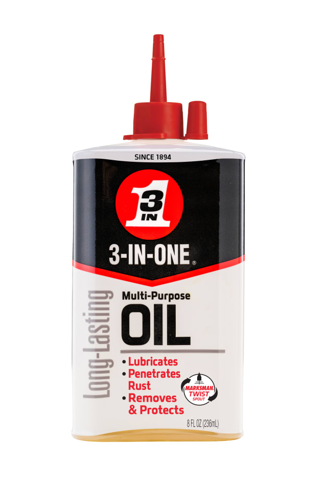 3-IN-ONE® 8 fl oz Multi-Purpose Oil, Fast-Acting Lubricant for Joints &amp; Moving Parts