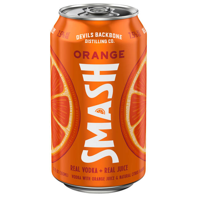 Devils Backbone Orange Smash 12 oz Single CAN 7_5ABV - Plain Aluminum - Standard Gloss - Craft Direct