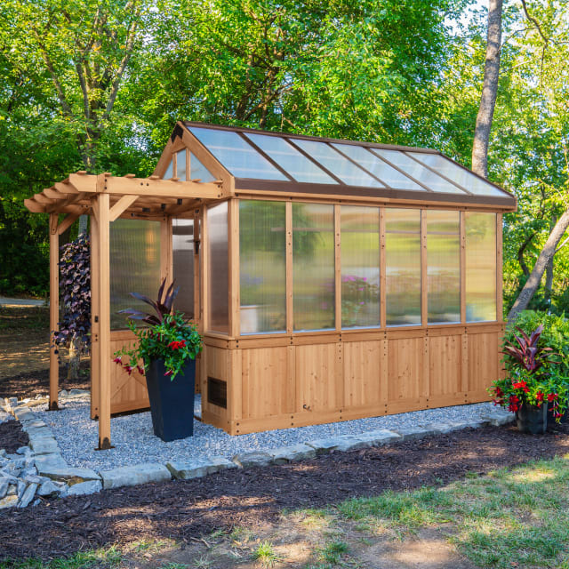 3.7m X 2.3m Bellerose Greenhouse