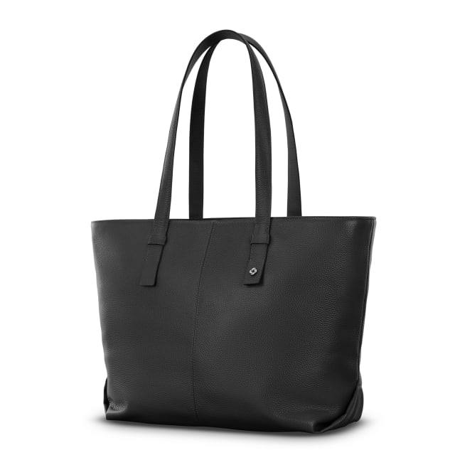 Mobile Sol 2 Leather Tote - Black