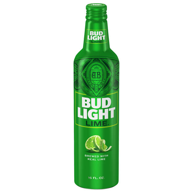 Bud Light Lime 16 oz Recloseable Aluminum BOTTLE MS 4_2ABV