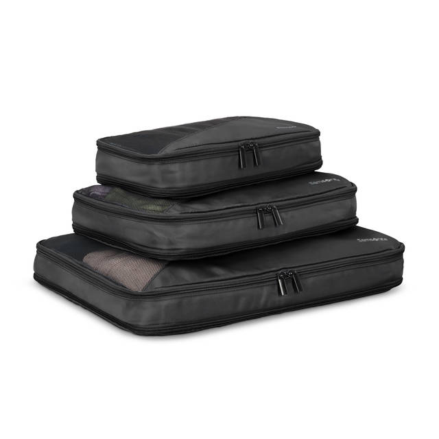 Packing Cubes 3Pc Comp. Packing Cubes - Black