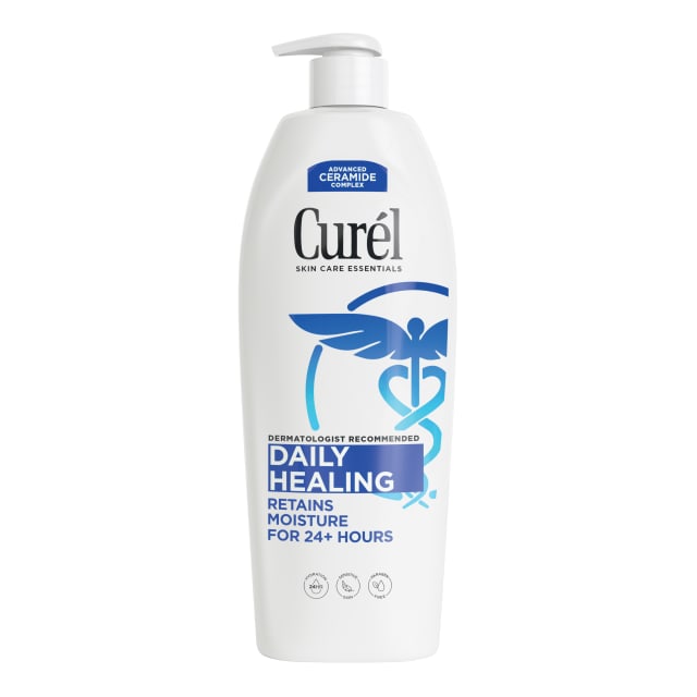 Curel Daily Healing Body Lotion, Ceramide Moisturizer, Dry Skin, 20 fl oz