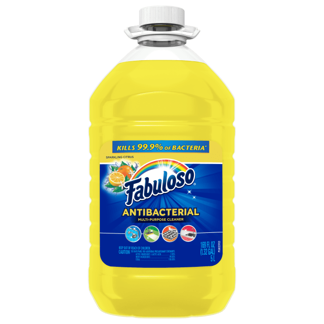 Fabuloso Antibacterial Multi-Purpose Cleaner, Sparkling Citrus Scent, 169 oz