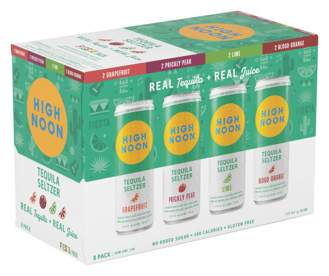 High Noon Fiesta Pack Tequila Hard Seltzer Variety Pack 8 355ml Cans