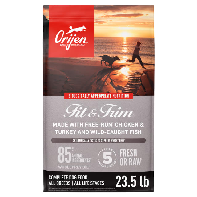 ORIJEN Grain Free High Protein Dry Dog Food Fit & Trim Recipe